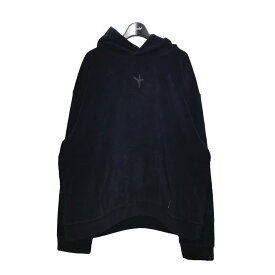 【中古】ALEXANDER WANG　ベロアフーディー ネイビー サイズ：L 【120324】（アレキサンダーワン）