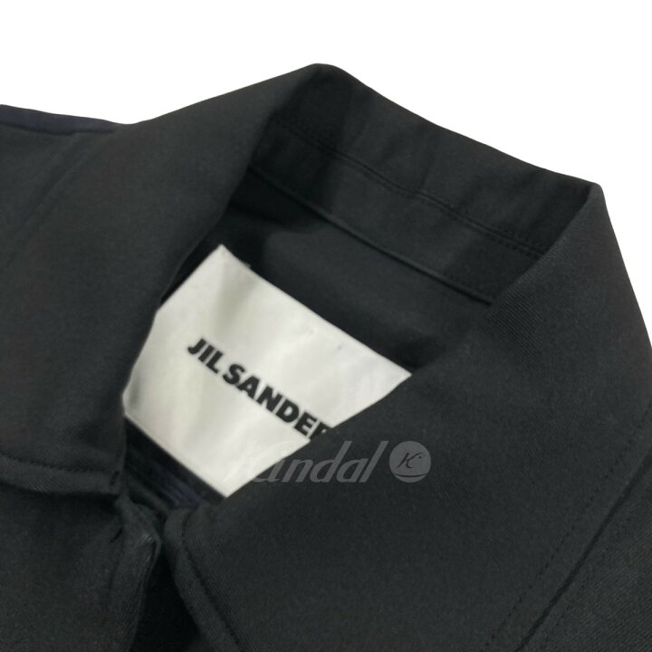 楽天市場】【中古】JIL SANDERナイロンシルクシャツ ブラック サイズ  