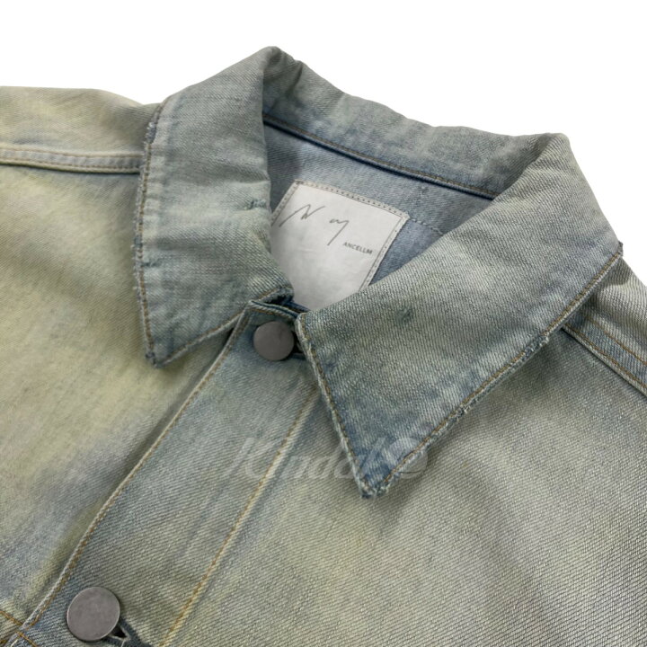 楽天市場】【中古】ANCELLM2024SS 「CRASH DENIM JACKET type-2 