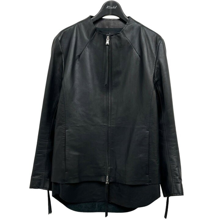 楽天市場】【中古】ASKYY シングルライダースジャケット ブラック 