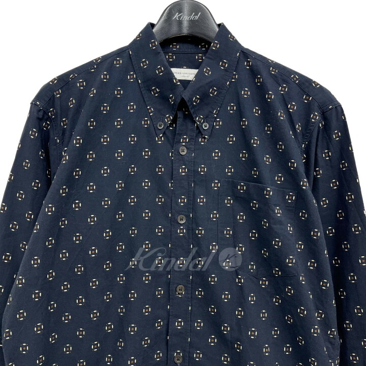 楽天市場】【中古】DRIES VAN NOTENシャツ ブラック サイズ：46【価格 
