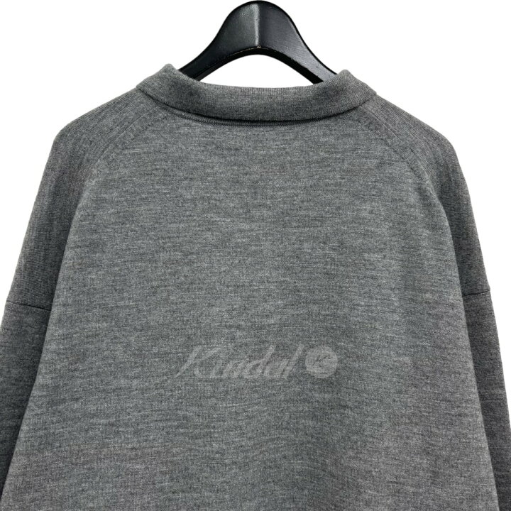 楽天市場】【中古】ATON カシミア混ニットポロシャツ グレー サイズ 