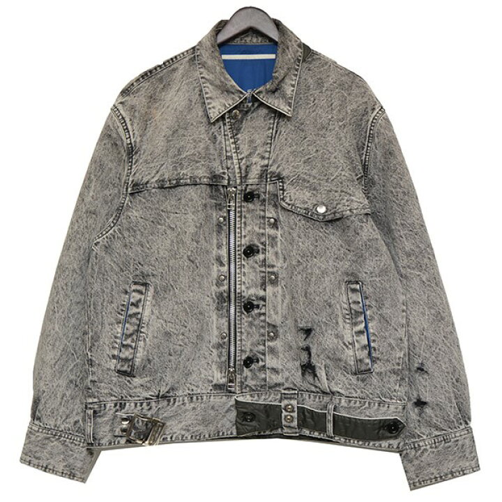 楽天市場】【中古】TammeCRACKS BLEACH DENIM B．D JACKET ブリーチ 