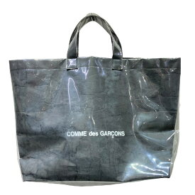 【中古】COMME des GARCONSクラフトペーパーハンドバッグ　black market　OD-K 211 ブラック【価格見直し】
