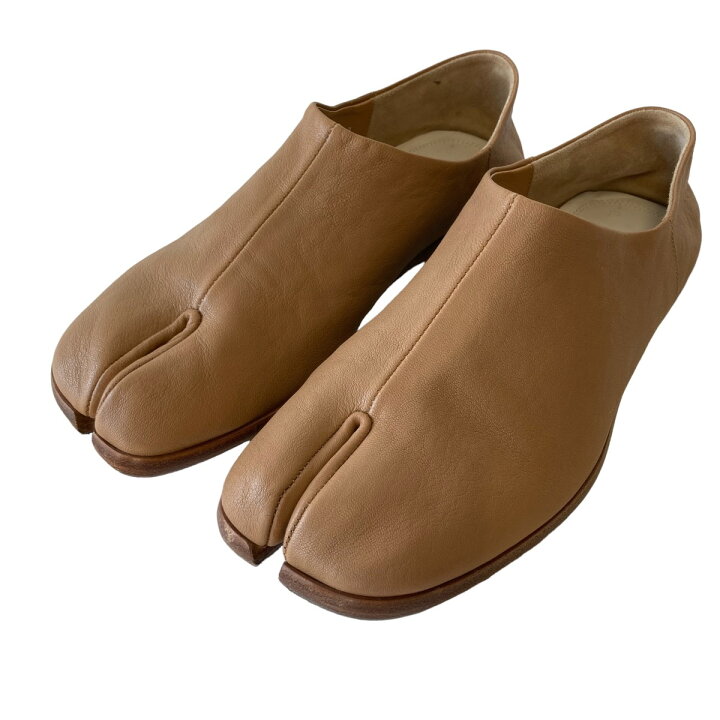 楽天市場】【中古】MAISON MARGIELA Tabi バブーシュ ベージュ サイズ 