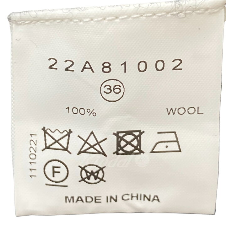 楽天市場】【中古】IRENE 20AW INTERLOCK KNIT TOPS Vネックニット  