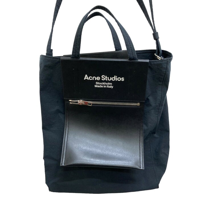 楽天市場】【中古】ACNE STUDIOS ペイパリーナイロントートバッグ 