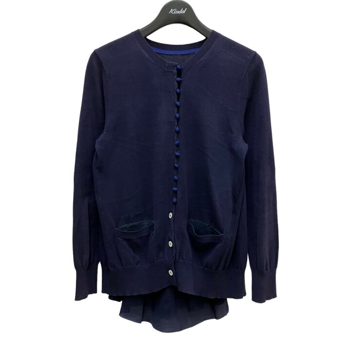 楽天市場】【中古】sacai バックプリーツカーディガン 13 01841  