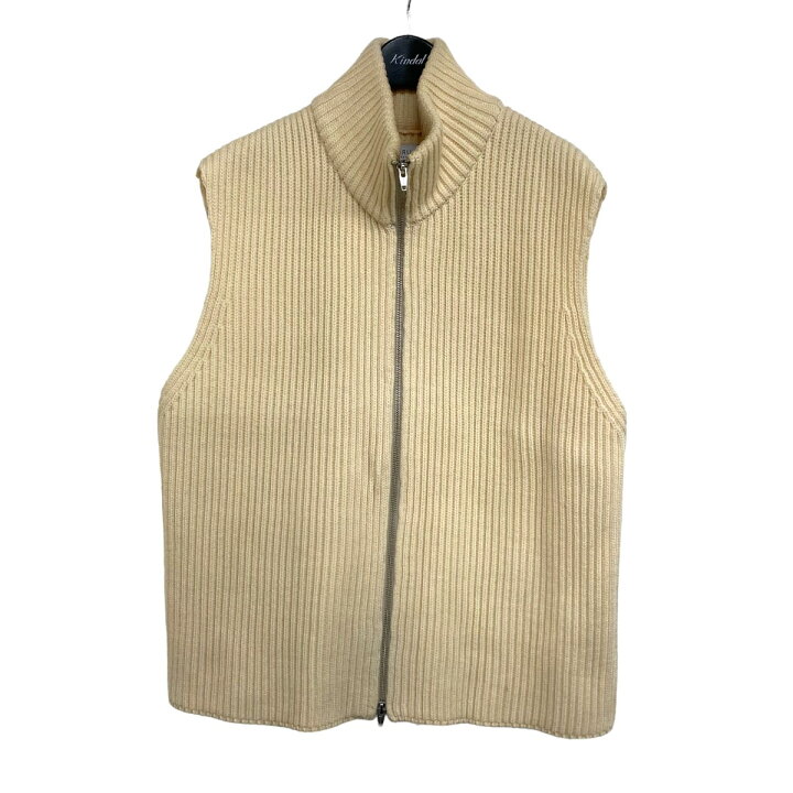 楽天市場】【中古】URU2021AW 「ZIP UP KNIT VEST」 ダブルジップ 