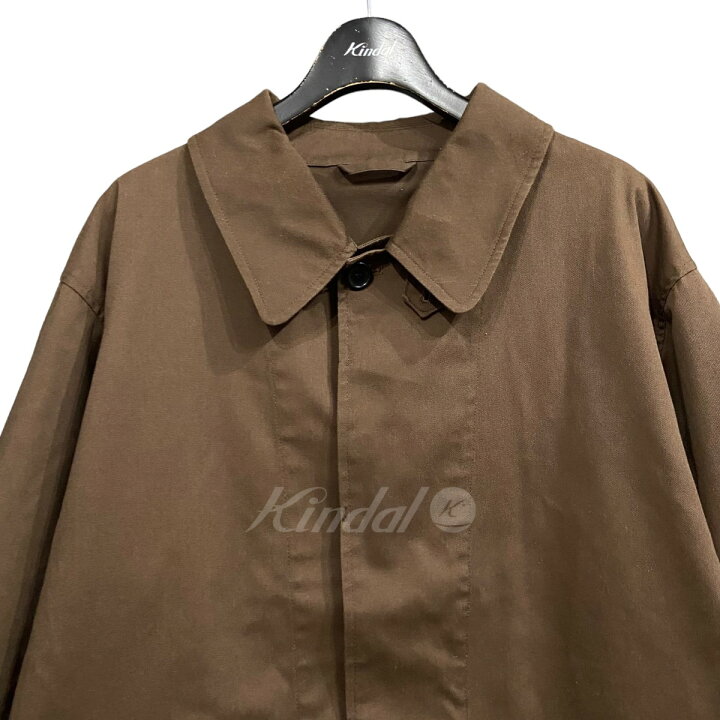 楽天市場】【中古】mfpenステンカラーコート ブラウン サイズ：M【価格 
