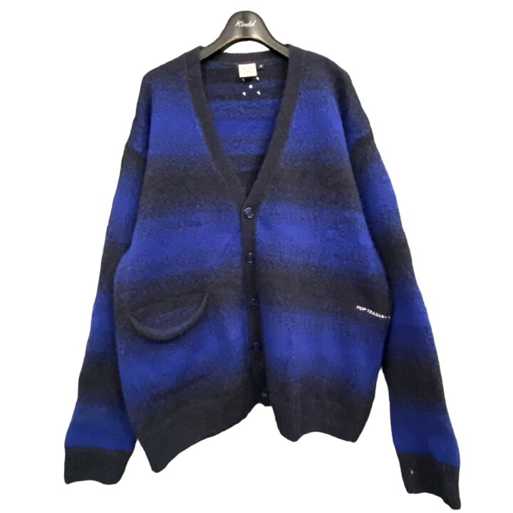 楽天市場】【中古】POP TRADING COMPANY ニットボーダーカーディガン  