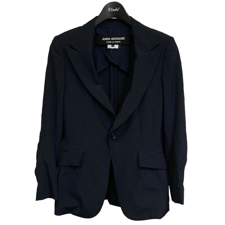 楽天市場】【中古】JUNYA WATANABE CDG テーラードジャケット ネイビー 