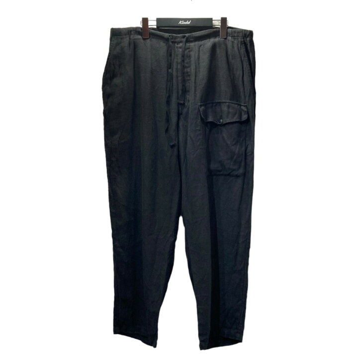 楽天市場】【中古】COMOLI リネン起毛ドローストリングパンツ M01 
