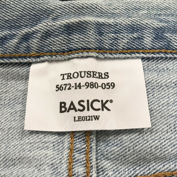 楽天市場】【中古】BASICKS｢Flared Denim Vintage Levis｣再構築フレア 