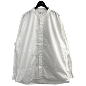 【中古】CIOTAビンコットンタイプライダーバンドカラーシャツ SHLM 102M ホワイト サイズ：6【価格見直し】