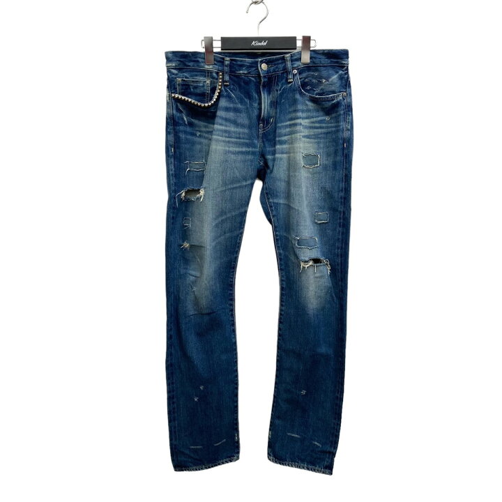 楽天市場】【中古】HYSTERIC GLAMOURダメージ加工スリムストレート 