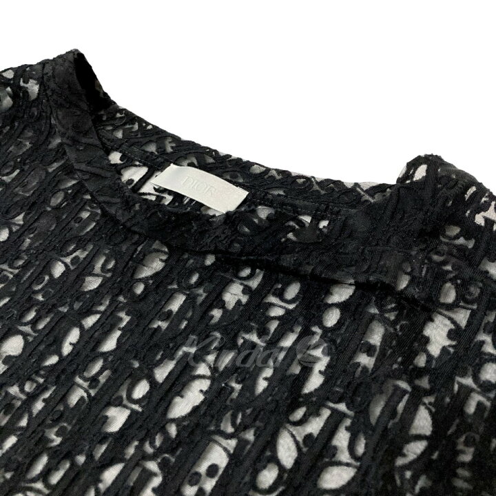 楽天市場】【中古】Dior オブリークシースルーTシャツ 923J615A0537 