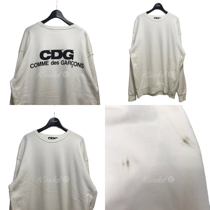 楽天市場】【中古】CDG バックロゴクルーネックスウェット SZ-T002 
