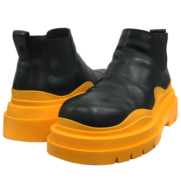 楽天市場】【中古】BOTTEGA VENETAタイヤ アンクル チェルシーブーツ 