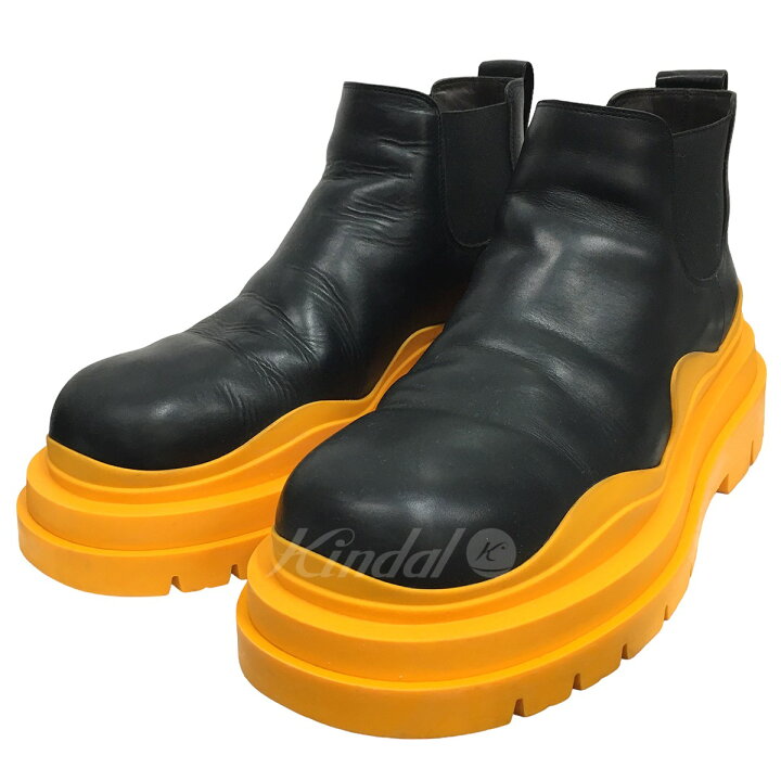 楽天市場】【中古】BOTTEGA VENETAタイヤ アンクル チェルシーブーツ 