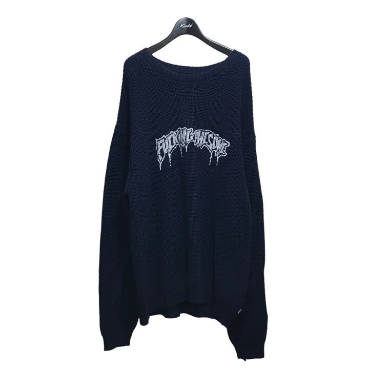 楽天市場】【中古】Fucking Awesome 23AW ｢Drip Logo Knitted Sweater 