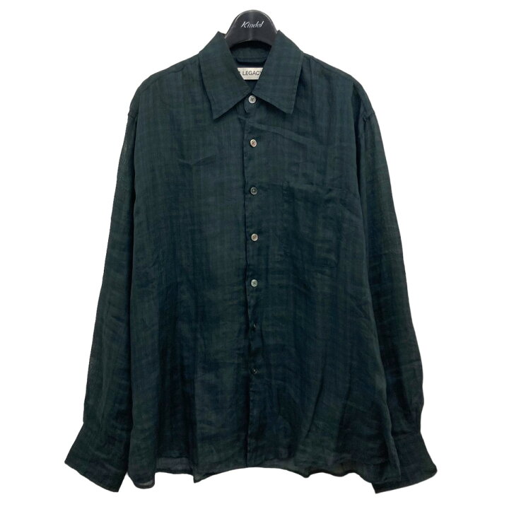 楽天市場】【中古】OUR LEGACY 2023SS｢ ABOVE SHIRT Night Check Print 