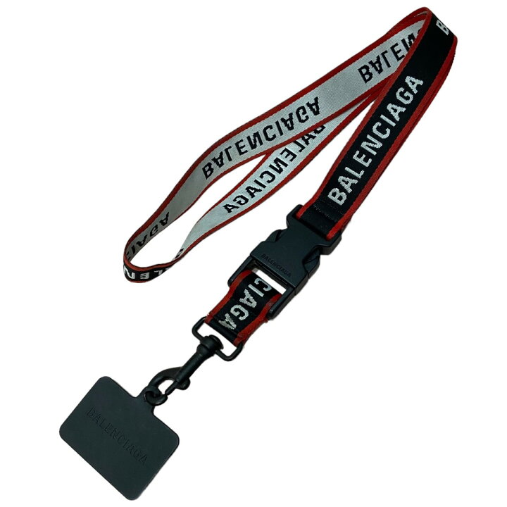 楽天市場】【中古】BALENCIAGA ｢PHONE HOLDER｣ネックストラップ 