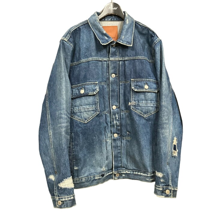 楽天市場】【中古】DENHAM ｢TRACE 010｣ユーズド加工デニムジャケット 
