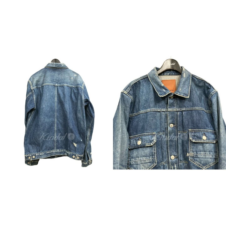 楽天市場】【中古】DENHAM ｢TRACE 010｣ユーズド加工デニムジャケット 