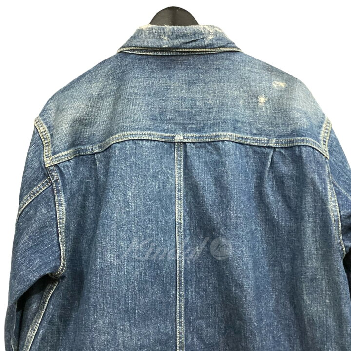 楽天市場】【中古】DENHAM ｢TRACE 010｣ユーズド加工デニムジャケット 