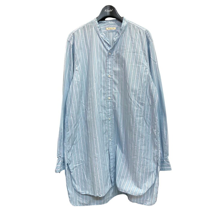 楽天市場】【中古】HEUGN SHIRT 004 バンドカラーストライプシャツ 