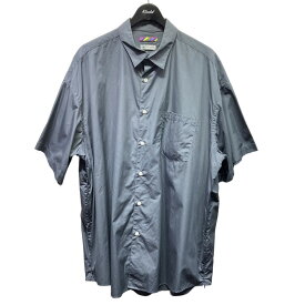 【中古】is-nessVENTILATION SHORT SLEEVE SHIRT　半袖シャツ　31SSSHT02-1 グレー サイズ：L　（48）【価格見直し】