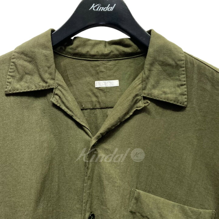 楽天市場】【中古】COMOLI ベタシャン オープンカラーシャツ T01-02012 