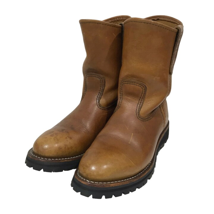 楽天市場】【中古】RED WING ペコスブーツ 866 キャメル サイズ：USA8 