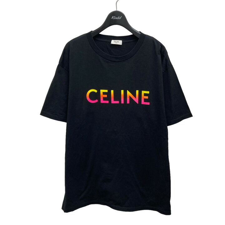 楽天市場】【中古】CELINE ロゴT Tシャツ 2X10B671Q ブラック サイズ 