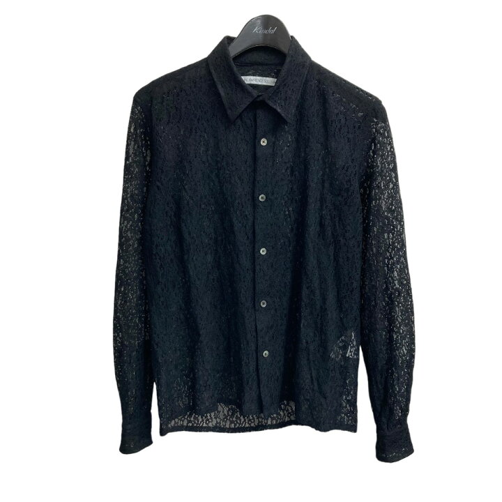 楽天市場】【中古】JOHN LAWRENCE SULLIVAN 22ssレースシャツ ブラック  