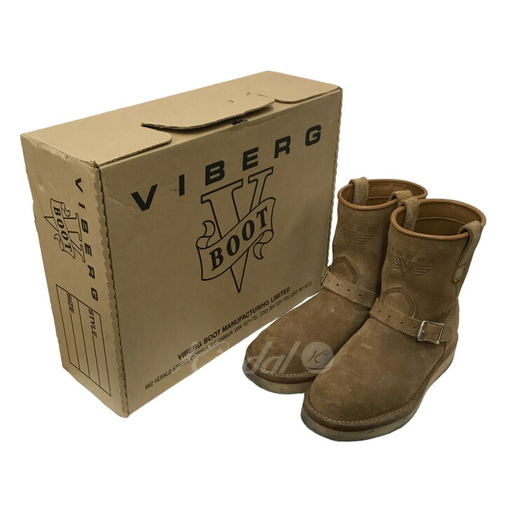 楽天市場】【中古】VIBERG BOOTSショートシフト エンジニアブーツ 87  