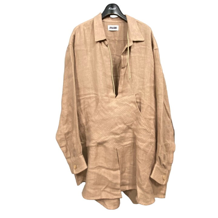楽天市場】【中古】MAGLIANO22SS リネンデザインスモック ブラウン 