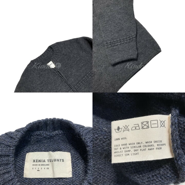 楽天市場】【中古】XENIA TELUNTS ニット ネイビー サイズ：2 【150324 