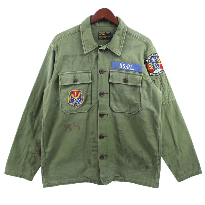 楽天市場】【中古】POLO RALPH LAUREN MILITARY SHIRT Field JACKET 
