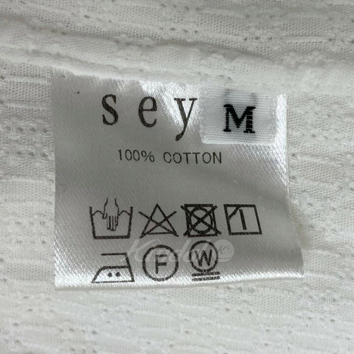 楽天市場】【中古】seya．長袖シャツ ホワイト サイズ：M【価格見直し 