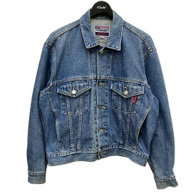 【中古】Wrangler　90S　ヴィンテージ　デニムトラッカージャケット　2102NZW インディゴ サイズ：M 【160324】（ラングラー）