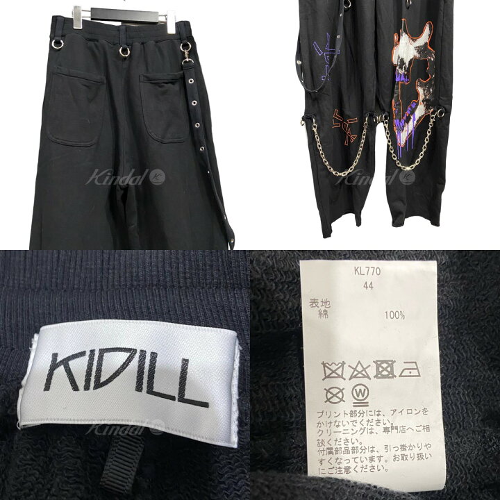 楽天市場】【中古】KIDILLボンテージパンツ ブラック サイズ：44【価格 