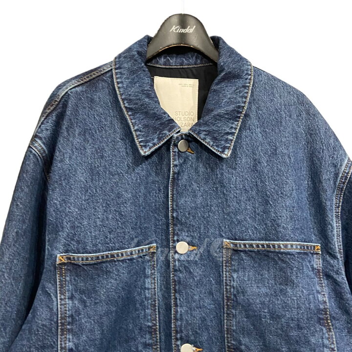 楽天市場】【中古】STUDIO NICHOLSON×ZARAデニムジャケット インディゴ 