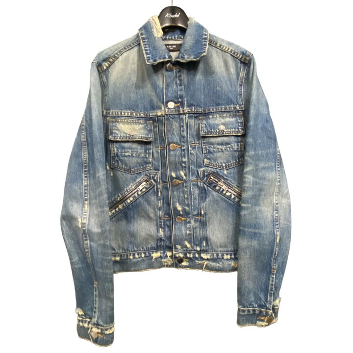 amiri デニムジャケット アミリ 流行る AMIRI サイズS