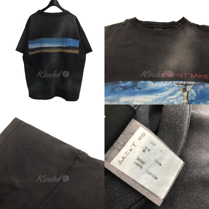 楽天市場】【中古】SAINT MICHAEL 23AW ｢SS TEE／SKY｣ヴィンテージ加工 
