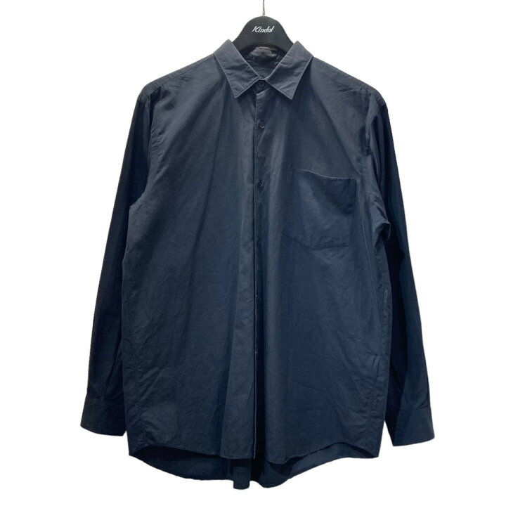 楽天市場】【中古】COMOLI シャツ M01-02001 ネイビー サイズ：1 