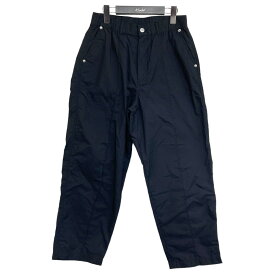 【中古】TTT MSW　2023AW 「New standard Wide Pants」 ナイロンワイドパンツ ブラック サイズ：S 【160324】（ティー）