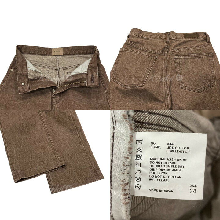 楽天市場】【中古】THE SHISHIKUIブラウンデニムパンツ 0066 ブラウン  