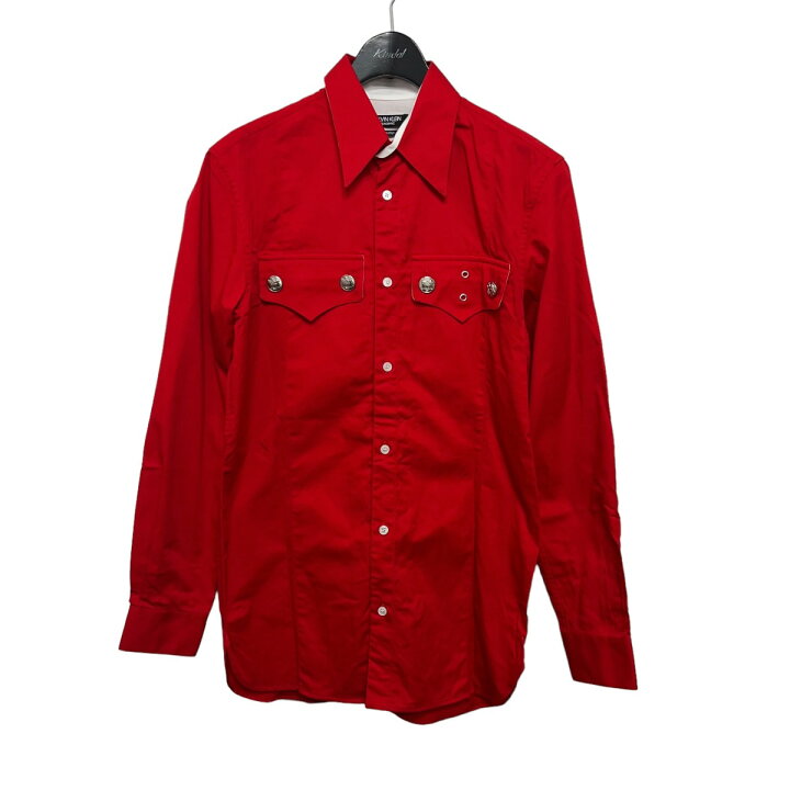楽天市場】【中古】Calvin Klein 205W39NYCコットンシャツ レッド 